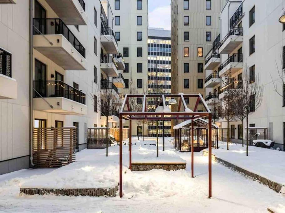 Апартаменти Modern Elegance I Hagastaden Стокгольм Екстер'єр фото